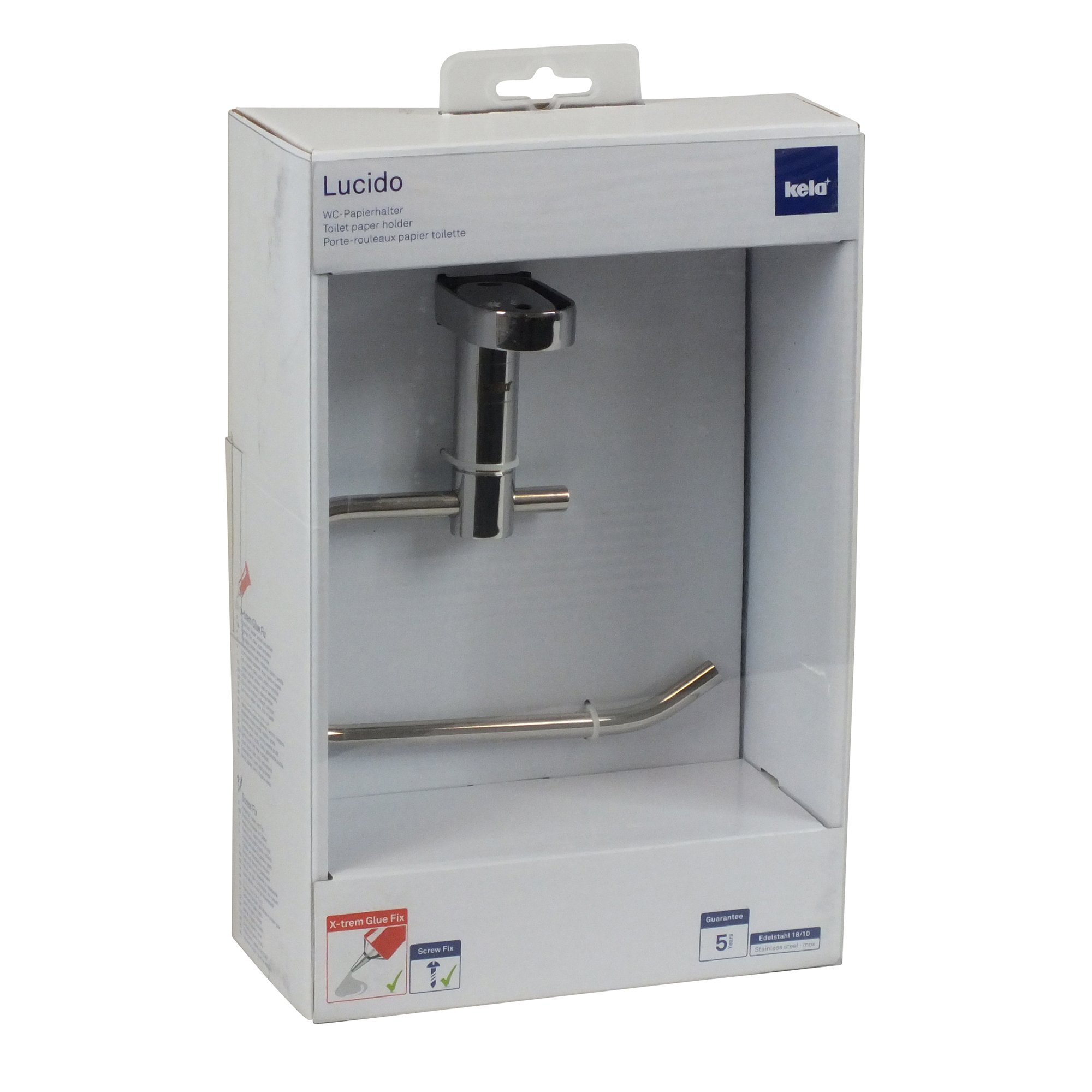 Amazon.co.jp: Kela ケラ トイレットペーパーホルダー ステンレス